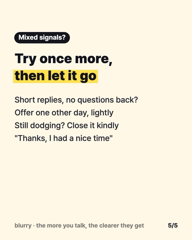 Mixed signals
