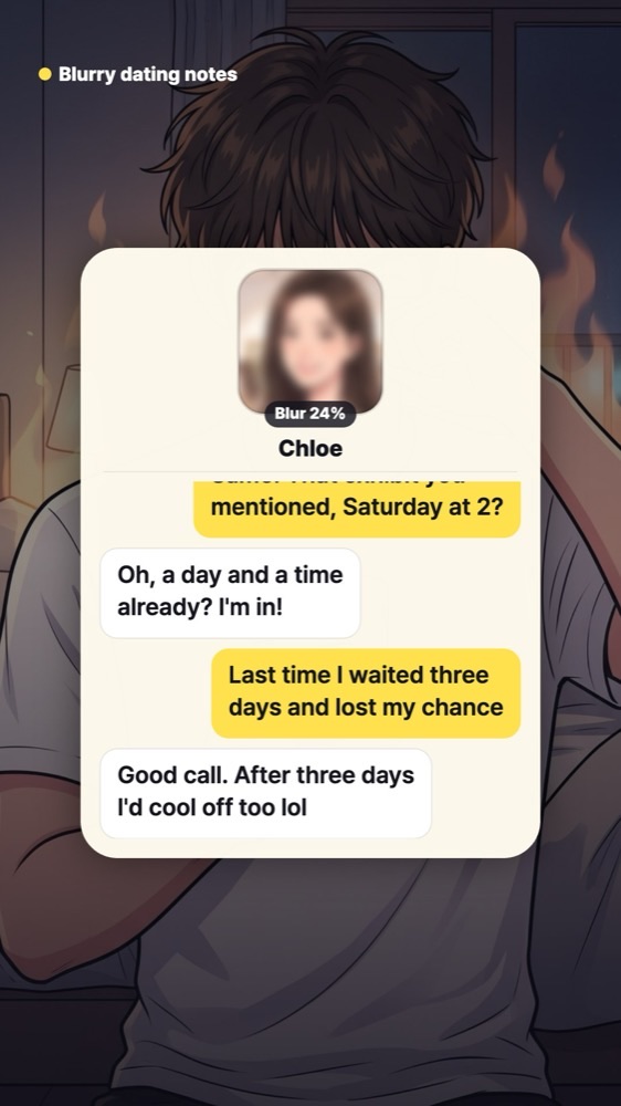 Photos get clearer as you talk