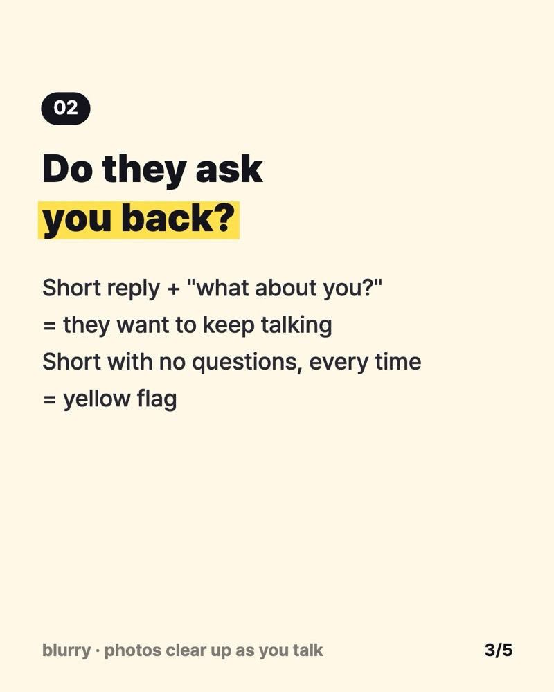 Do they ask you back