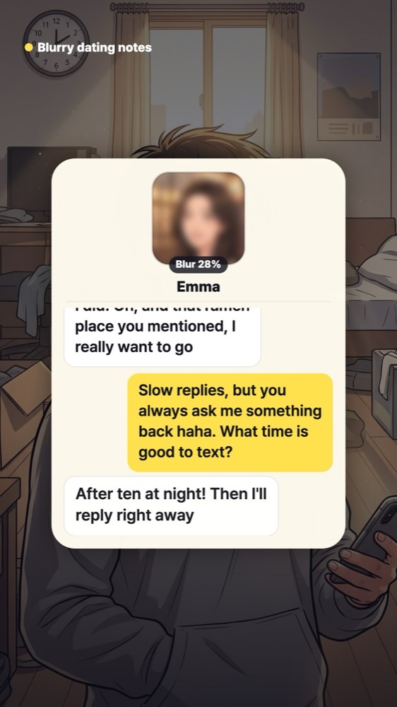 Photos get clearer as you talk